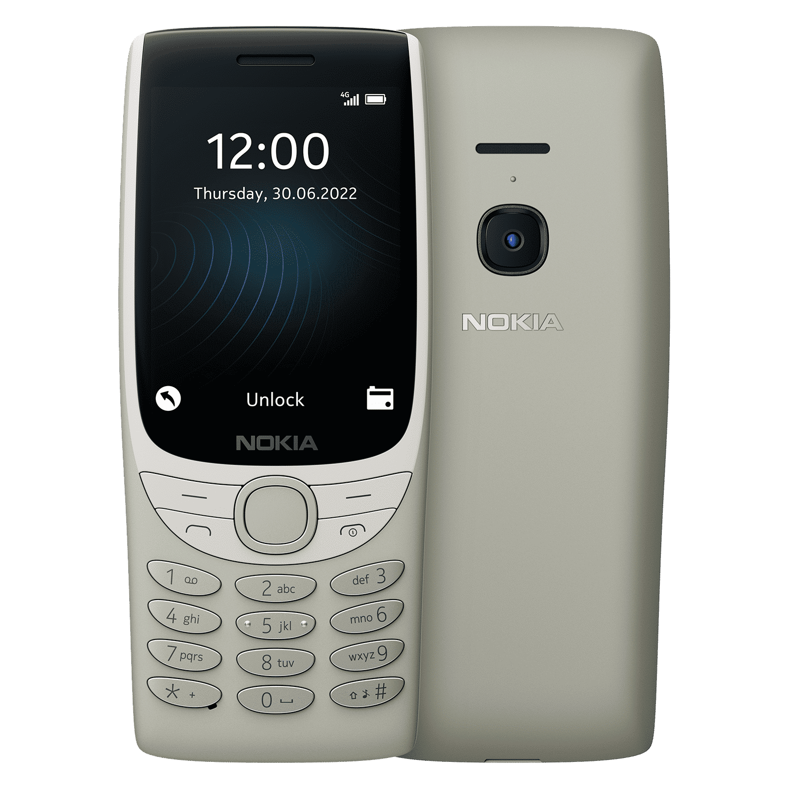 Buy Nokia 8210 4G (128MB, Dual SIM, Rear Camera, Sand) Online - Croma